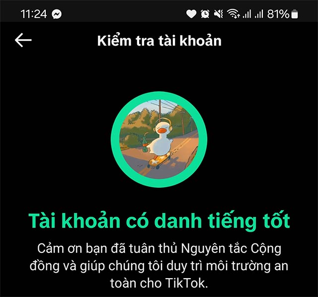 Cách kiểm tra tài khoản TikTok có vi phạm quy định hay không?